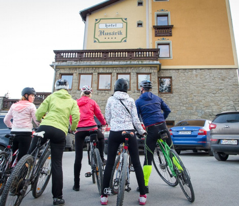 cyklistika hotel husarik m